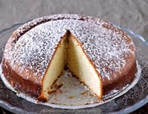 Torta Margherita al profumo di limone